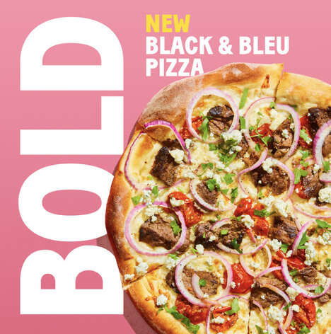 Bold Gorgonzola-Topped Pizzas