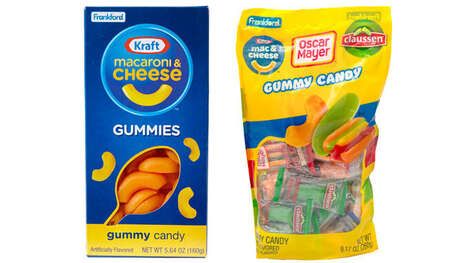 Macaroni-Themed Gummy Candies