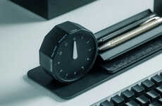 Minimal Global Desk-Side Clocks