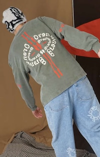 Playful Intergalactic Graphic Streetwear Image 2