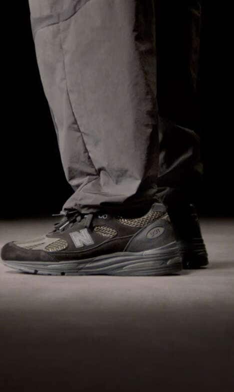 Industrial Space-Themed Collab Sneakers