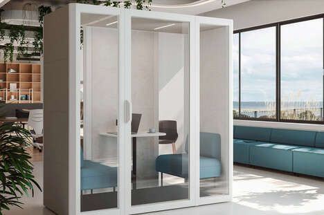 Calming Acoustic Privacy Pods