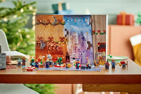 Superhero-Themed Puzzled Advent Calendars