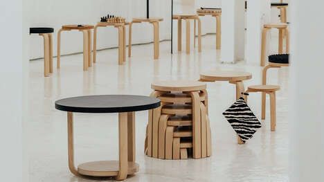 Stool-Inspired Design Exhibitions