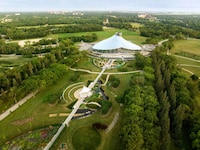 Spiralled Roof Horticultural Centers