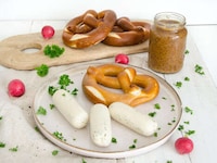 Meat-Free White Sausages