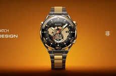 Satellite-Enabled Gold Watches