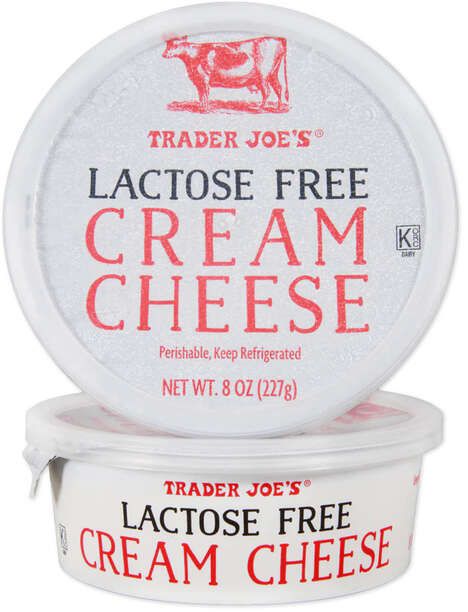 Lactose-Free Cream Cheeses