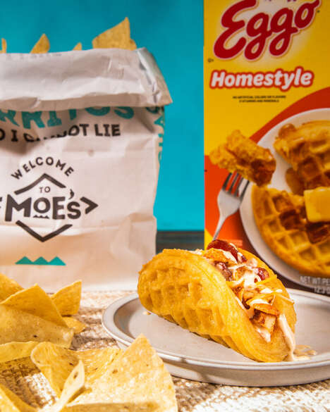 Savory Waffle Tacos