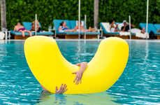 Pasta-Inspired Pool Inflatables