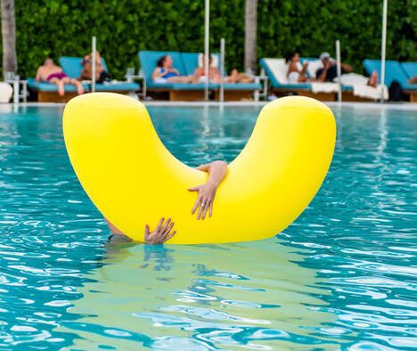Pasta-Inspired Pool Inflatables