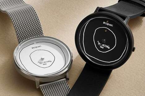 Minimalist Artist-Honoring Timepieces