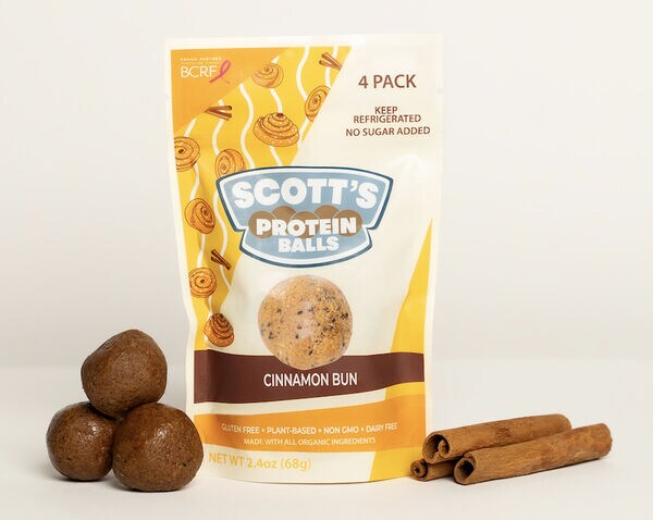 Cinnamon Bun Protein Balls