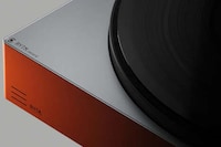 Metallic Architectural Record Players Image 3