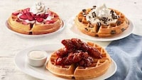 Indulgent Diner Waffle Menus Image 1