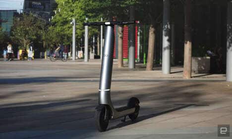 Sleek Production Electric Scooters