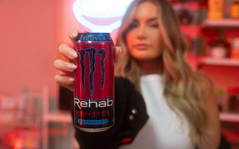 Tea-Flavored Recovery Energy Drinks