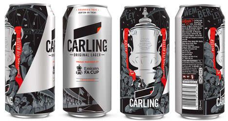 Collaboration Football Beer Branding