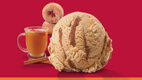 Cider Donut Ice Creams