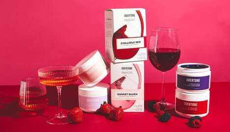Wine-Inspired Hair Dyes