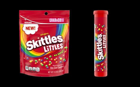 Miniaturized Multicolored Candy Products