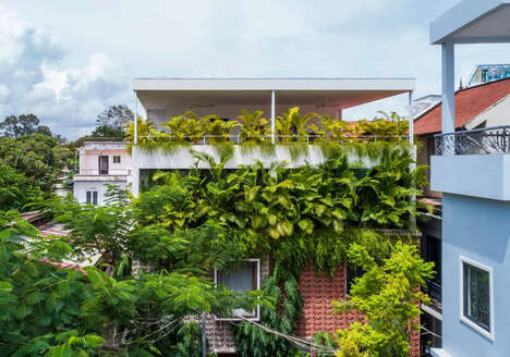 Cement Block-Decorated Homes