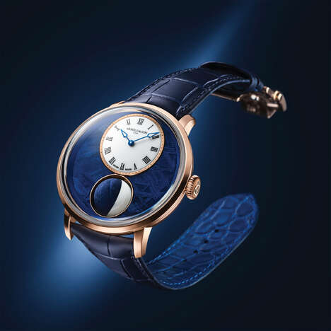 Meteorite-Inspired Timepieses