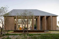 Rotating Bamboo Screen-Cladded Studios Image 1