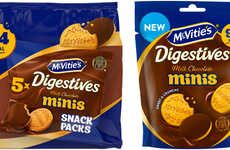Indulgent Snack-Friendly Mini Biscuits