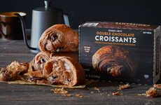 Bakery-Style Double Chocolate Croissants