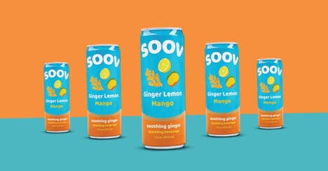 Sparkling Ginger Drinks