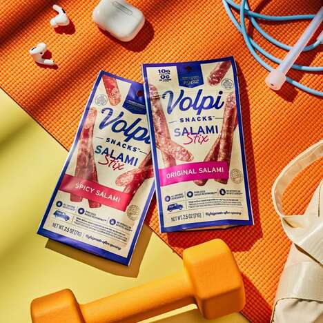Slow-Aged Salami Meat Snacks