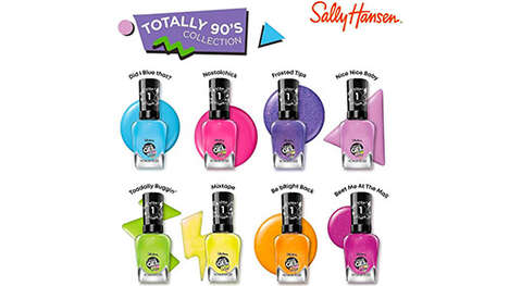 Vibrant Decade-Themed Nail Polishes