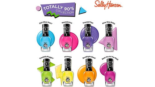 Vibrant Decade-Themed Nail Polishes