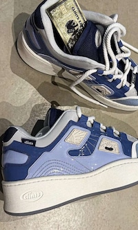 Chunky Icy Tonal Sneakers Image 1