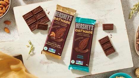Oat-Made Vegan-Friendly Candy Bars
