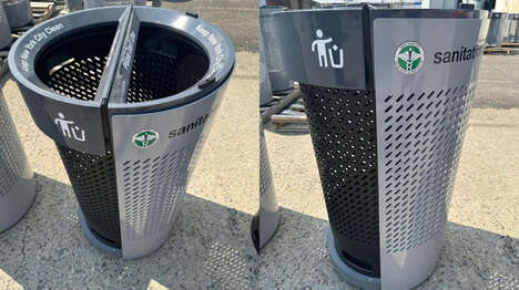 Rodent-Preventative Trash Bins