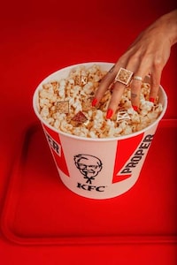 Branded Popcorn-Themed Rings Image 2