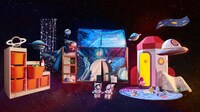 Space-Themed Home Decor Collection Image 1