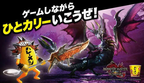 Gamer Instant Noodle Products