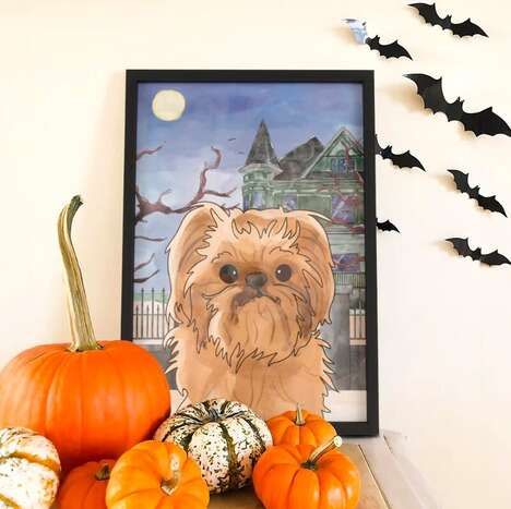 Spooky Charming Pet Portraits