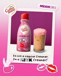 Pink Coffee Creamers Image 1