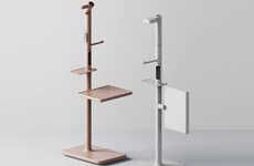 Freestanding Vertical Desk Designs