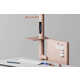 Freestanding Vertical Desk Designs Image 2