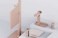 Freestanding Vertical Desk Designs Image 3