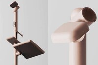 Freestanding Vertical Desk Designs Image 6