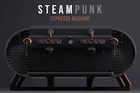 Steampunk Aesthetic Espresso Makers
