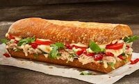 Bakery Chicken Baguette Lines Image 1