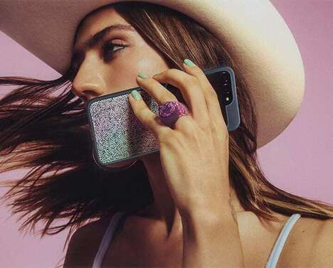 Bedazzled Crystalline Mobile Devices
