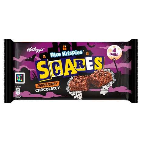 Spooky Marshmallow Square Snacks